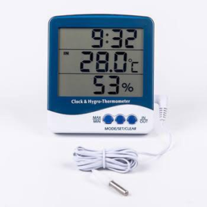 Termohigrometro medidor de temperatura y humedad relativa